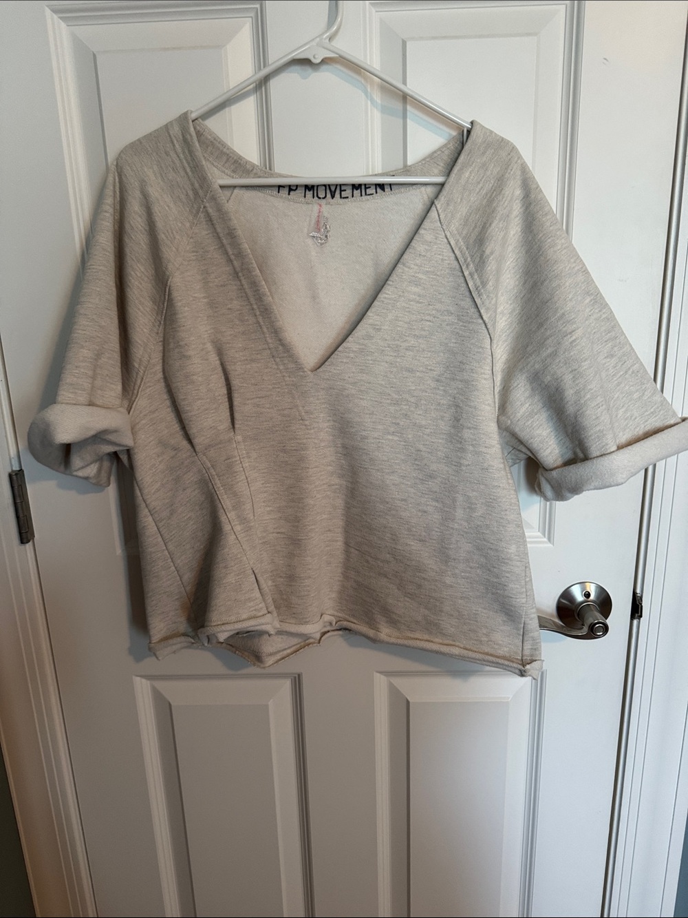 Free People For The Win V-Neck Tee - Picture 5 of 7